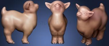3D model Smug Goat (STL)